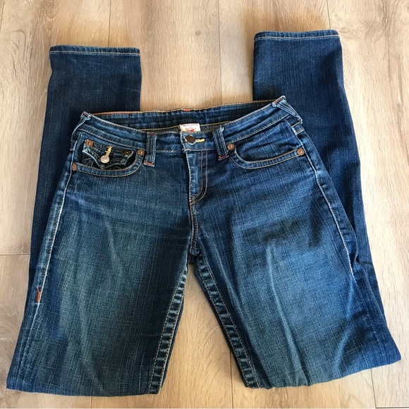 True Religion girls 14 denim jeans - Picture 4 of 6